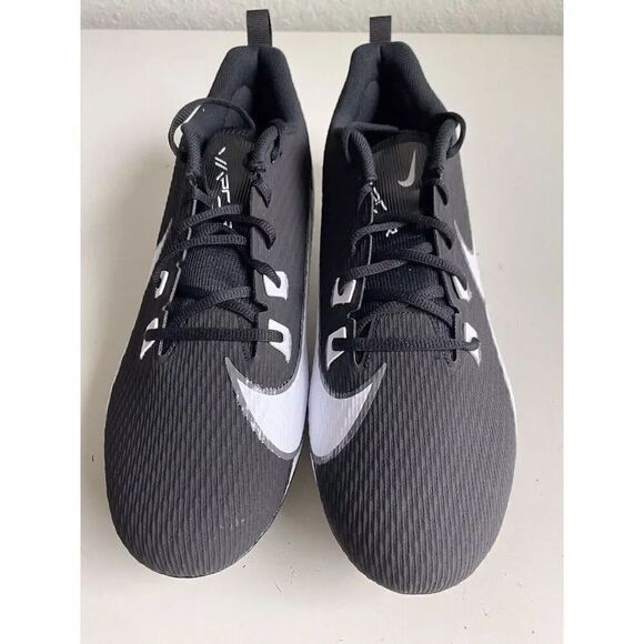Nike Vapor Edge Speed 360 2 Football Cleats DA5455-001 Black White Men’s Size 14 - Picture 2 of 10